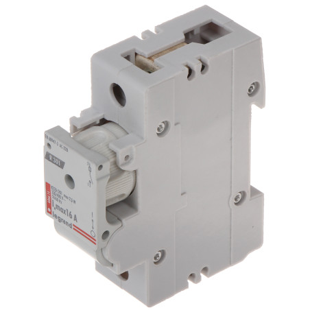 Enfasig säkringslastfrånskiljare 16A D01 TH-35 skena isolerande säkring LEGRAND LE-606614