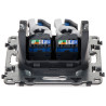 Double RJ-45 terminal socket Cat 5e flush-mounted white LAN Ethernet toolless for 60mm box LEGRAND LE-753141