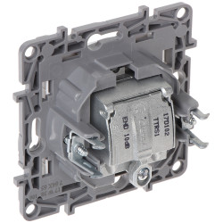 Niloe Unterputz-Enddose R-TV-SAT weiß mit Krallenmechanismus Elektroinstallationsmaterial LEGRAND LE-764565