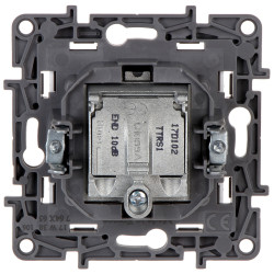 Niloe inbouw R-TV-SAT einddoos wit mechanisme met klauwen elektrisch installatiemateriaal LEGRAND LE-764565