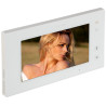 Painel interno de videoporteiro 7 polegadas LCD tátil sistema 2 fios VIDOS DUO branco mãos-livres intercomunicador VIDOS M1021W-