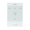 IP video intercom unifon for IPX systems gate and wicket control PoE white minimalist design audio RJ45 VIDOS M110-U