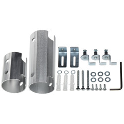 Reguliuojamas lubinis projektoriaus laikiklis sidabrinis universalus 10kg Maclean MC-515S