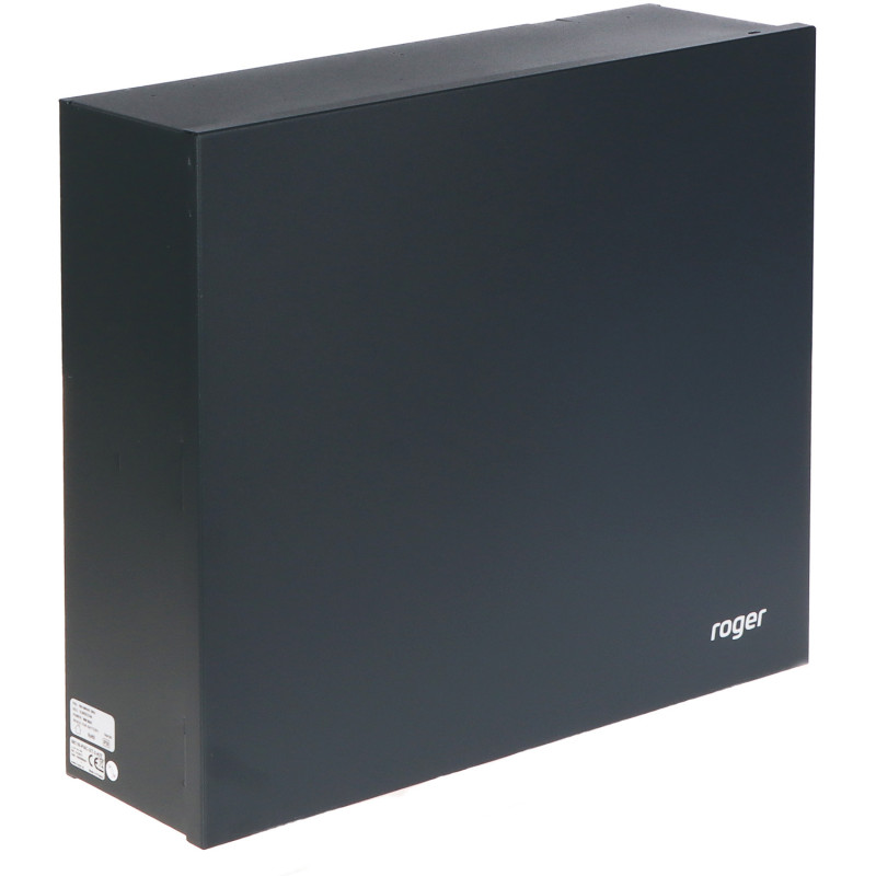 Piekļuves kontroles komplekts RACS 5 v2 2 ejas korpuss barošanas bloks Ethernet RS-485 RCP MSSQL VISO ST sistēma ROGER MC16-PAC-