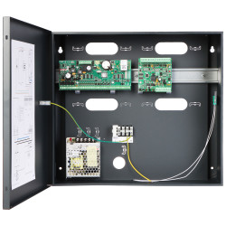 Åtkomstkontrollsystem RACS 5 v2 2 passager hölje nätaggregat Ethernet RS-485 RCP MSSQL VISO ST System ROGER MC16-PAC-ST-2-KIT