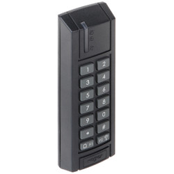 Unique 125kHz RFID 接近读卡器带键盘和门铃按钮 IP67 RS-485 RACS 5 室外型 ROGER MCT12E