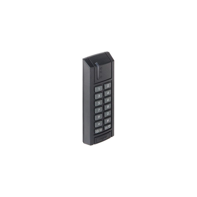 Безконтактний зчитувач RFID Unique 125kHz з клавіатурою та кнопкою дзвінка IP67 RS-485 RACS 5 зовнішній ROGER MCT12E