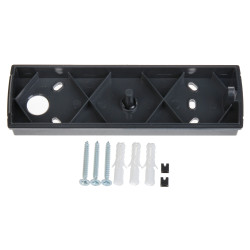 RACS 5系统Unique 125kHz RFID外置读卡器及钥匙扣读取器 IP67 RS-485窄边框黑色防拆 ROGER MCT12E-BK