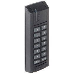 RFID MIFARE DESFire tuvuma lasītājs ar tastatūru un durvju zvana pogu RS-485 RACS 5 IP65 piekļuves kontrole ROGER MCT12M-DES-IO