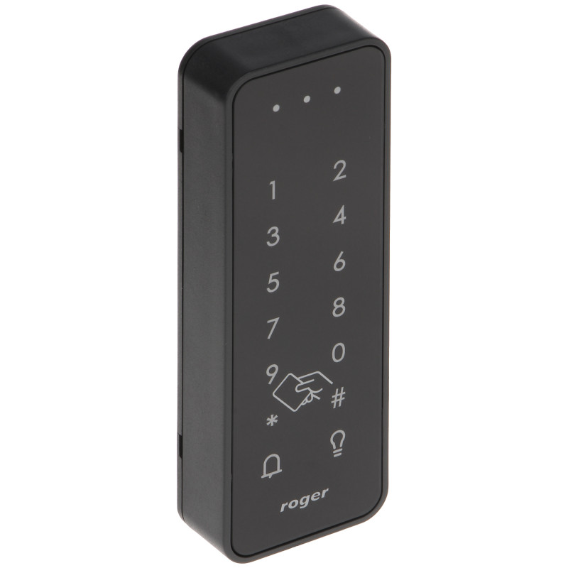 MIFARE 13.56MHz Proximity Reader with Keypad and Doorbell Button RS-485 for RACS 5 System ROGER MCT84M
