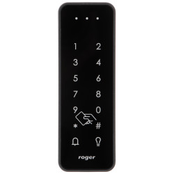 MIFARE 13.56MHz Proximity Reader with Keypad and Doorbell Button RS-485 for RACS 5 System ROGER MCT84M