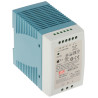 Fonte de alimentação comutada para trilho DIN 12V 7.5A 90W estabilizada para automação e CCTV Mean Well MDR-100-12