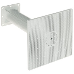 Mounting plate for facade insulation adjustable electrical box 50-300mm gray KOPOS MDZ-XL-300-KB