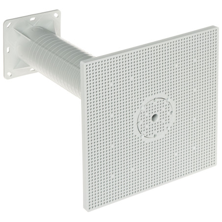 단열재 외벽용 장착 플레이트 조절식 전기 배선함 50-300mm 회색 KOPOS MDZ-XL-300-KB