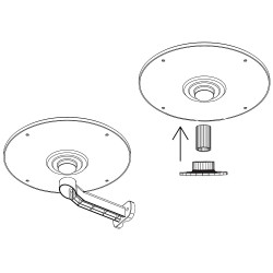 Antena omnidireccional DVB-T2 per a caravana iot camió 360 graus USB 5V WIEDYSKA MEGA-CAMP