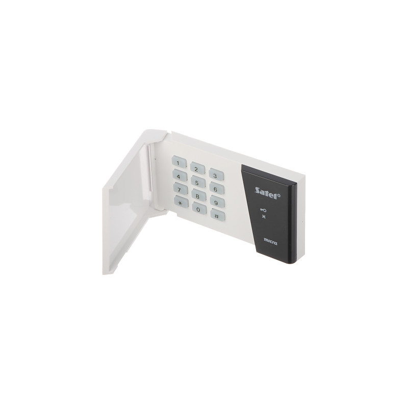 Trådløst LED-tastatur til alarmsystem 433MHz kontrolpanel rækkevidde 200m oplyste taster SATEL MKP-300