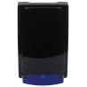 Sirena exterior óptica y acústica con batería 115dB LED negro-azul alarma tamper Delta MR-100B/B