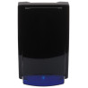 Sirena exterior óptica y acústica con batería 115dB LED negro-azul alarma tamper Delta MR-100B/B