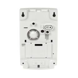 Optisch-akustischer Außensignalgeber mit Akku 115dB LED blau Alarm Sabotageschutz Delta MR-100B/W