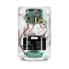 Sirena esterna ottico-acustica con batteria 115dB LED blu antimanomissione Delta MR-100B/W
