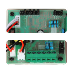 Външна оптично-акустична сирена с акумулатор 115dB LED синя алармена антисаботажна Delta MR-100B/W