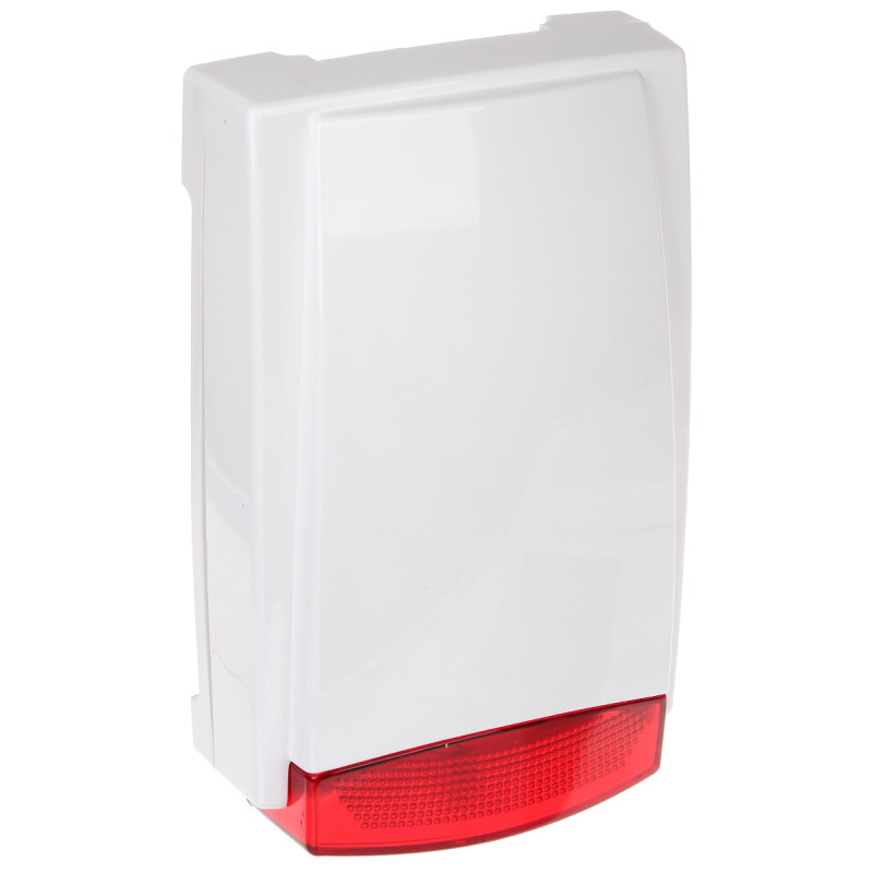 Väline optiline ja akustiline LED piesosignalisatsioon 115dB koos alarmakuga  MR-100R/W