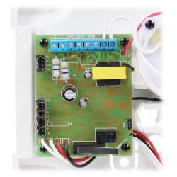 Sirenă externă optico-acustică LED piezoelectrică 115dB cu acumulator de alarmă  MR-100R/W