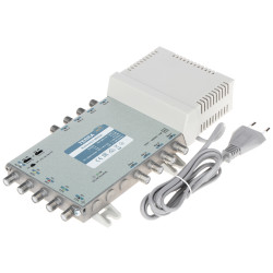 5 girişli 8 çıkışlı multiswitch aktif DVB-T2 karasal TV yolu SAT A sınıfı ekranlama LTE 5G TERRA MR-508
