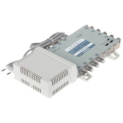 Multiswitch 5 vstupů 8 výstupů aktivní cesta pozemní TV DVB-T2 SAT třída stínění A LTE 5G TERRA MR-508
