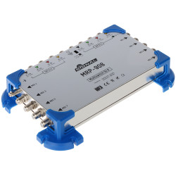 มัลติสวิตช์ดาวเทียม 9 ทางเข้า 8 ทางออก รองรับ 2 ดาวเทียม DVB-T2 ฟิลเตอร์ LTE การแยกสัญญาณสูง SIGNAL MRP-908