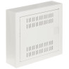 ตู้โทรคมนาคมติดผนังสำหรับที่พักอาศัย R-TV SAT IP30 สีขาว แผ่นยึดเหล็ก Elektro-Plast Nasielsk MSF-MULTI-1X12/NT/W/EPN