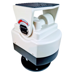 Kültéri CCTV kamera és napelem forgatófej PAN TILT 350fok 70fok 24V 25kg teherbírás ACTii AC5267