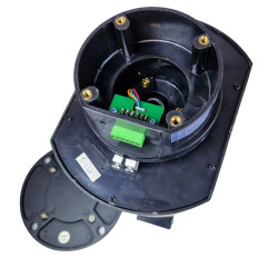 Base Rotativa Pan Tilt para Câmeras CCTV e Painéis Solares 350 graus 70 graus 24V Carga 25kg ACTii AC5267