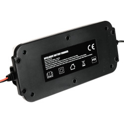 12V 24V 10A LCD 智能电池充电器 AGM 胶体 LiFePO4 微处理器自动整流器 MW POWER MW-SC10E