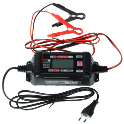 Akıllı Mikroişlemcili Şarj Cihazı 6V 12V AGM Jel LiFePO4 Aküler için LCD IP65 MW POWER MW-SC4E