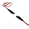 Intelligent mikroprocessoroplader 6V 12V til AGM Gel LiFePO4 batterier LCD IP65 MW POWER MW-SC4E
