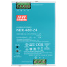 DIN Rail Switching Power Supply 24V DC 20A 480W High Efficiency MEAN WELL NDR-480-24
