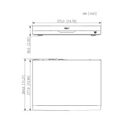 16 csatornás 32MP 8K IP rögzítő WizSense AI AcuPick arcfelismerés SMD Plus DAHUA NVR5216-EI2