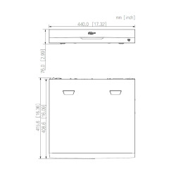 Enroller rouedad IP 64 kanol 8K 32MP WizSense AI AcuPick 4xSATA eSATA DAHUA NVR5464-EI2