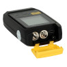 Optical Power Meter Fiber Optic Tester VFL 1mW RJ45 Tester Flashlight 500 Results Memory ULTIMODE OPM-20T-V01