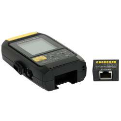 Optischer Leistungsmesser Glasfasertester VFL 1mW RJ45 Tester Taschenlampe 500 Messergebnisse Speicher ULTIMODE OPM-20T-V01
