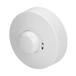 Griestu mikroviļņu kustības sensors radara 360 grādu 230V LED IP20 diapazons 8m laiks jutība kāpņu automāts ORNO OR-CR-212