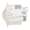 Takmontert mikrobølgesensor for bevegelse 360 grader 230V IP20 LED automatisk lysbryter ORNO OR-CR-218