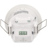 Takmontert mikrobølgesensor for bevegelse 360 grader 230V IP20 LED automatisk lysbryter ORNO OR-CR-218