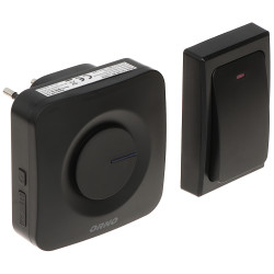 Dzwonek Bezprzewodowy Bezbateryjny Zasięg 200m 36 Melodii IP44 Kinetyczny Przycisk Paging System Sygnalizacja ORNO OR-DB-MT-156