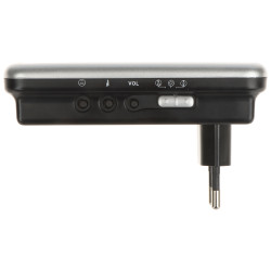 กริ่งไร้สาย ระยะ 300 เมตร 36 เสียงเรียกเข้า ไฟ LED แจ้งเตือน 230V สำหรับประตูหรือระบบเรียก ORNO OR-DB-QS-159