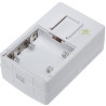 PIR motion sensor with sound alarm chime mini security system for entrances warehouses shops ORNO OR-MA-701