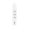 Tuya Smart Wi-Fi power strip 3 sockets 2xUSB 1xUSB-C energy meter timer 1.8m ORNO OR-SH-17520/W