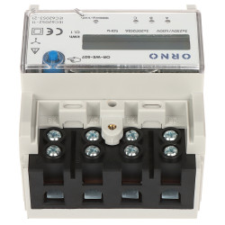 三相电能表 120A DIN导轨 LCD kWh 电能分表 ORNO OR-WE-507