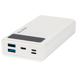 Prenosná batéria 20000mAh QC 3.0 PD 22.5W Rýchle nabíjanie LED USB-C Lightning Micro USB Blow PB20E/W
